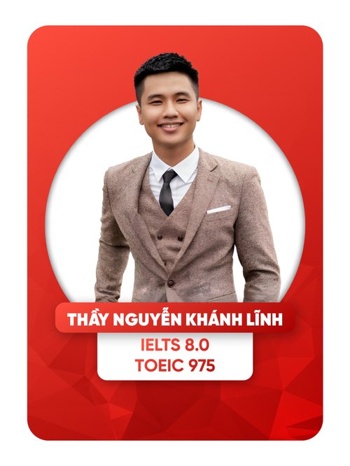 Thầy Nguyễn Khánh Lĩnh - giảng viên TAEC